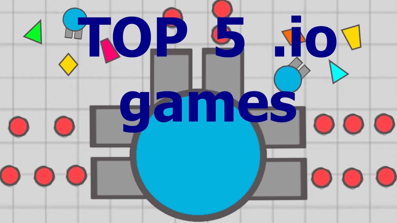 TOP 5 Best Io Games - YouTube