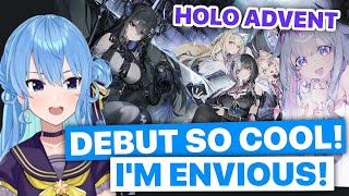 Suisei Envious Of HoloAdvent's Cool Debut (Hoshimachi Suisei /Hololive) [Eng Subs]