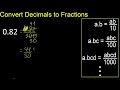 convert 0.82 to fraction . how to convert decimals to fractions . convert decimal 0 82