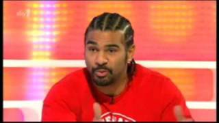 David Haye 'Let Me Kiss Your Girlfriend'