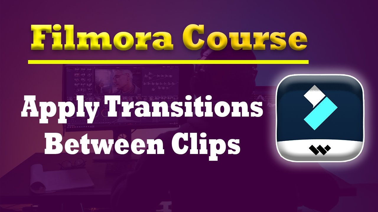 How To Add Transitions Between Video Clips Youtube