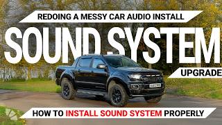 High-End Car Audio Upgrade Gone Wrong – Fixing a Ford Ranger Sound System | Cambridge Car Audio