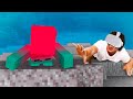 Minecraft Pro VS Cazador en la Vida Real