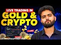 LIVE TRADING & ANALYSIS FOR CRYPTO & GOLD | NYC SESSION