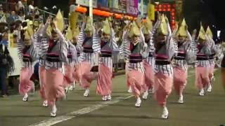 阿波踊り　紺屋町演舞場にて2016