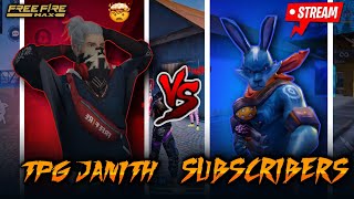 ⚡☠️1vs1 With Subscriber's And Guild Trials😈🌪️|| TPG JANITH VS SUBSCRIBER'S LIVE ⚡