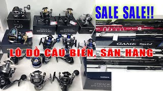 LÔ ĐỒ CÂU BIỂN, JIG, GỀNH, SĂN HÀNG GIÁ SALE CỰC TỐT