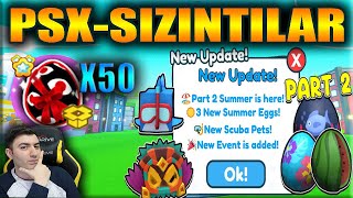 Güncelleme Sızıntıları - 50 Tane Egg 14 Açtım / Roblox Pet Simulator X