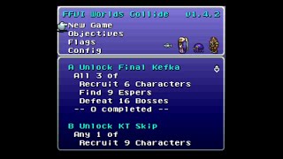 Worlds Collide (FF6 Randomizer) - Seed of the Week 124 - FFR 2024 Winter Overnight Relay