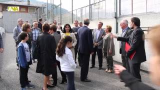 Inauguració de l'ampliació de l'escola Germans Riba d'Ordino