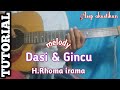 TUTORIAL melody Dangdut..DASI & GINCU -- H.Rhoma irama.. versi akustik || cocok untuk pemula