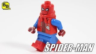 LEGO SPIDER-MAN HOMECOMING HOMEMADE SUIT MINIFIGURE CREATION