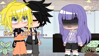 He’s taken.. || MenChara! || Sasunaru (Menma mansion!) || opposite au.||「• sxfia ! •」