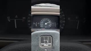 Top speed run in a 550cc 3 cylinder Honda Acty with just 34 horsepower!