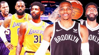 Free Agency NBA Trade Idea Of The Summer | Kevin Durant, Kyrie Irving For Anthony Davis, Westbrook