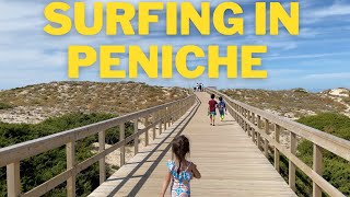 Surfing with West Surf Project//Peniche Portugal//Kid Activity in Silver Coast Portugal