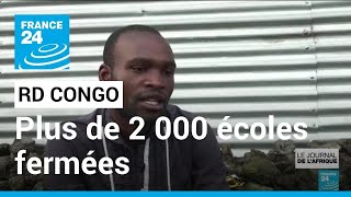 Conflit dans l'est de la RD Congo :  plus de 2 000 écoles ont fermé leurs portes depuis janvier