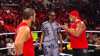 Snoop Dogg and Hulk Hogan contend with AxelMania: Raw, March 23, 2015