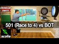 501 vs Scolia BOT on Ironman Darts featuring Scolia Home System