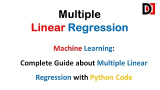 Multiple Linear Regression in Python Explained in HINDI | Machine Learning Full Tutorial | DevDuniya