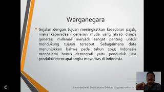 Warganegara dan Budaya Membayar Pajak