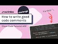 How to Write Good Code Comments | Clean Code Tutorial