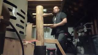 Mastering the Wing Chun Wooden Dummy Form" part 7