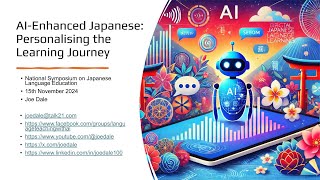 AI-Enhanced Japanese: Personalising the Learning Journey