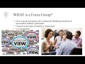 Focus Groups