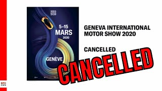 2020 Geneva Motor Show Canceled - Official