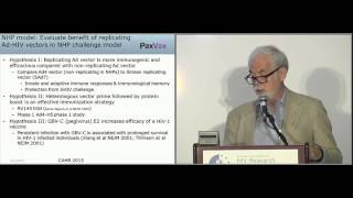 CAHR2015 - Canadian HIV Vaccine Initiative – Vaccine Research Plenary