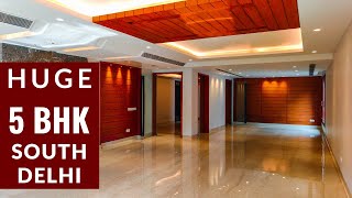 Luxury 5 BHK Builder Flat Park Facing | Property in Delhi, Geetanjali Enclave