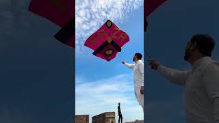 Kite Flying | Patang Bazi | Basant Festival | Beautiful Kite | 6 Tawa | Big Kite