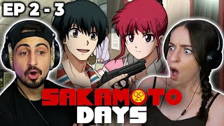 This anime is TOO DAMN GOOD! *SAKAMOTO DAYS* Episodes 2 \u0026 3 REACTIONS!