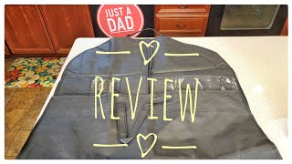 Simple Houseware 43-Inch Heavy Duty Garment Bag with Pocket for Dresses Review