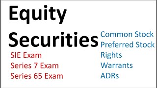 Sie Exam Prep Series 7 Guru Equity Securities Explicate Doovi