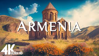 FLYING OVER ARMENIA (4K UHD) - Relaxing Music Along With Beautiful Nature Scenery