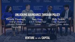 Unlocking Abundance Through Policy — 2026 Venture In The Capital Summit