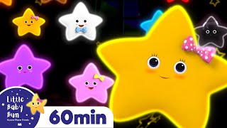 Twinkle Twinkle Little Star Learning Colors! +More Nursery Rhymes and Kids Songs | Little Baby Bum