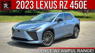 The 2023 Lexus RZ 450e Is A Great Electric Luxury SUV In Need Of More Range