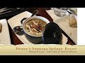 Disney Dining Review: Saratoga Springs | Artist's Palette & Turf Club