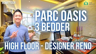 Parc Oasis | Designer Decorated 3 Bedder on a High Floor setting in District 22 | Eugene Chen