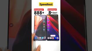 Snapdragon 8+Gen1 vs 888+ Speedtest 🔥🔥🔥