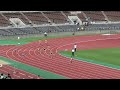 2022愛媛県高等学校陸上新人大会 女子4×100mr予選3組