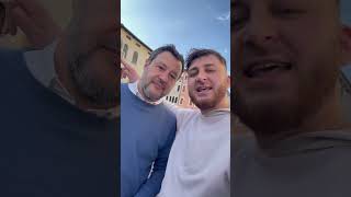Matteo Salvini con Mercedes