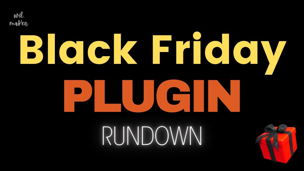 Black Friday Plugin Deals 2023 * Top Plugin Deals - YouTube