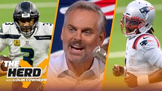 Bears want to make move on Russell Wilson, talks Pats re-signing Cam Newton — Colin | NFL | THE HERD