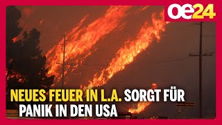 Neues Feuer in L.A. sorgt für Panik in den USA