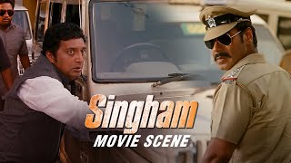 Kya Jaykant Shikre Ki Gaadi Me Bomb Hai? | Singham | Movie Scene