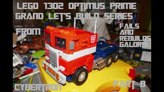 LEGO 10302 Optimus Prime Grand Let's Build Series from Cybertron Part 8